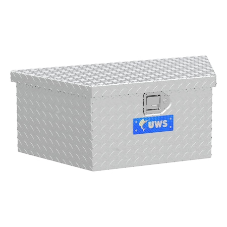 Uws 34" V-SHAPED LO-PRO UTILITY TRAILER BOX TBV-34-LP